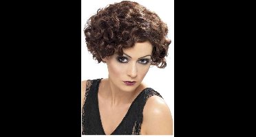 "Gegolfde pruik voor dames - Verkleedpruik - One size"