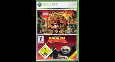 Lego Indiana Jones + Kung Fu Panda Xbox 360
