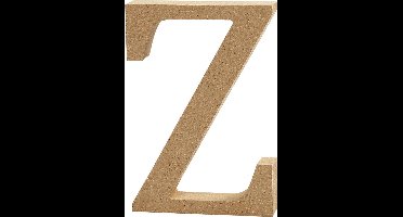 Letter, Z, H: 8 cm, dikte 1,5 cm, 1 stuk
