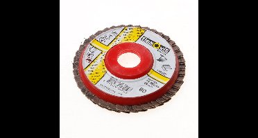 Flexovit Vlaklamellenschijf FI FLD FDSP diameter 110 x asgat 22mm P80