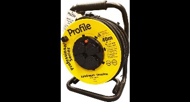 PROFILE kabelhaspel tuin - IP44 - 40 meter - 3x2,5mm² neopreen - PENAARDE