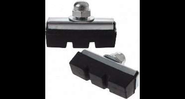 remblokken knijprem 40 x 11 mm zwart 2 stuks