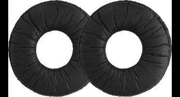 kwmobile 2x oorkussens geschikt voor Sony MDR-ZX110 / MDR-ZX310/ MDR-ZX330 - Earpads voor koptelefoon in zwart