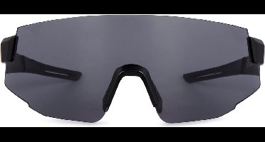 AGU Vigor Bril Unisex - Zwart- UV400 Lenzen - Anti Fog coating - 2 extra lenzen - Anti-allergeen Oorpootjes - Inclusief Opberghoes