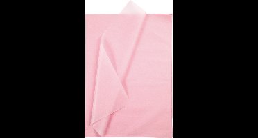 Tissuepapier - Zijdepapier - Crepepapier - Vloeipapier - Lichtroze - Verpakken - Decoreren - Knutselen - 50x70 cm - 14 gram - 10 vellen