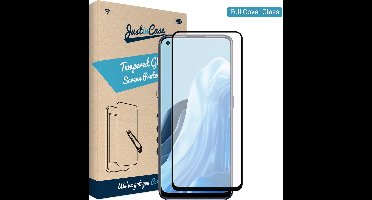Just in Case screenprotector geschikt voor OPPO Find X5 Lite - Screenprotector Full Cover Gehard Glas
