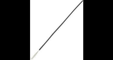 TRU COMPONENTS 1570907 Draad LiY 1 x 1 mm² Zwart 10 m