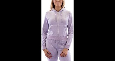 Juicy Couture Juicy Couture Robertson hoodie met ritssluiting PAARS - Maat M