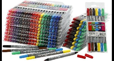 Colortime Dubbelstiften Lijndikte 2,3/3,6 Mm Multicolor 260 Stuks