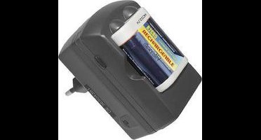 Lader + 2CR5 oplaadbaar