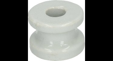 Zoneguard Isolator Hoek - 40mm - porselein - Hoekisolator - Geschikt voor Schrikdraad - Isolatoren - Wit
