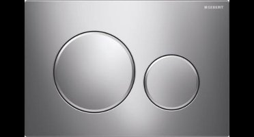 Geberit Sigma 20 bedieningspaneel - chroom