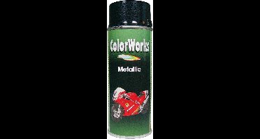 Colorworks 918584 Metallic Alkydlak - Black - 400 ml