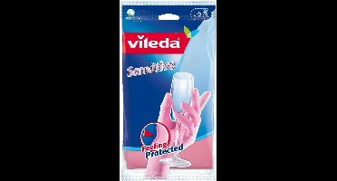 Vileda Handschoenen Sensitive L (1X)