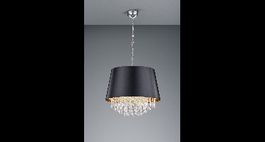 TRIO LORELEY - Hanglamp - Chroom - excl. 3x E14 4,9 W - In hoogte verstelbaar