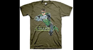 DC Comics Green Lantern Heren Tshirt -XL- Distressed Groen