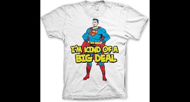 DC Comics Superman Heren Tshirt -2XL- I'm Kind Of A Big Deal Wit