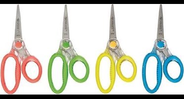 Westcott schaar - Microban Xray - spitse punt - softgrip - 13cm - AC-E15802