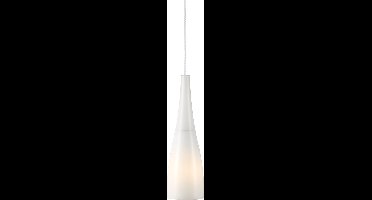Nordlux Embla hanglamp - kegelvorm - 32 cm hoge kap - Ø12 cm - wit