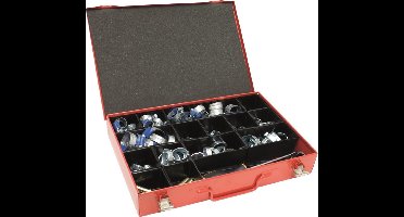 Kelfort Assortimenstkist slang- en oorklemmen + schroevendraaier + moniertang