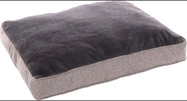 Kussen Esmo Rechthoekig Grijs 80x60x10cm