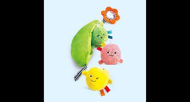 Hape Pea Pod Pals – Sensorisch Babyspeelgoed met 3 Zachte Erwtjes | Vanaf 6 Maanden