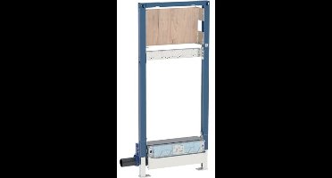 Geberit Duofix element voor douche, 130 cm, met douchewandgoot, voor wandkraan inbouw, voor dekvloerhoogte bij het afvoerpunt 90–200 mm, 111.580.00.1