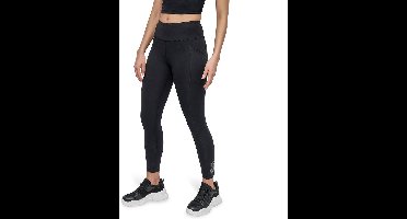 Dkny Rhinestone Stacked Logo 7/8 High Waist Leggings Zwart XS Vrouw