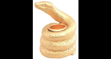 CHAKS - Gouden slangenkaarshouder 7,5 cm