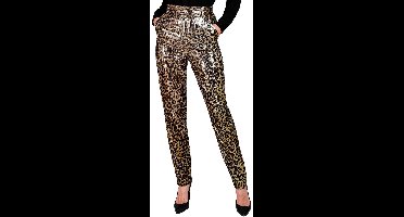 Pailletten Broek Leonora Leopard Vrouw