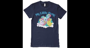 My Little Pony Washed T-Shirt Navy-XL
