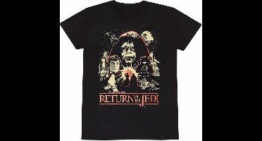 Star Wars Return of the Jedi Heren T-shirt - zwart - XXL