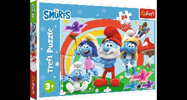 Trefl puzzel Smurfen 24 maxi - kinderpuzzel The Smurfs.
