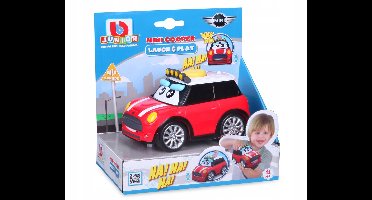 Bburago Mini Cooper Lachauto Rood - 81205