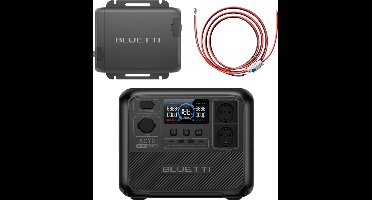 BLUETTI AC70 768Wh Portable Powerstation-Powerbank LiFePO4-Zonnegenerator met 2 1000W AC-Uitgangen- 100W Type-C- Batterijback-up met 560W Charger 1. Voor Autoritten, Off-grid, Stroomuitval, Kamperen, camperen, wandelen, noodgevallen