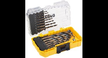 DeWALT DT70729 EXTREME™ Black&Gold Metaalborenset 23-delig in TOUGH CASE