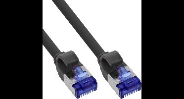 SFTP CAT6a slimline flexibele netwerkkabel | TPE LSZH | zwart | 2 meter