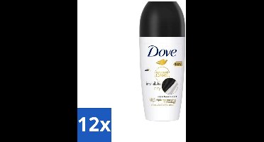 12 x Dove Deodorant Roller - Invisible Dry - 50 ml - Deodorant - Antitranspirant - Dove - Invisible Dry - 48 Uur Bescherming
