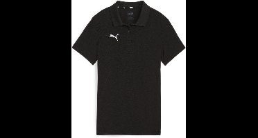 Puma Damen Polo Shirt TeamGoal CasuaLongsleeve Polo Wmn 658607 Puma Black-Puma White-M
