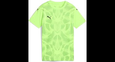 Puma Kinder TeamUltimate Jersey Jr 706282 Green Glare-Puma Black-140