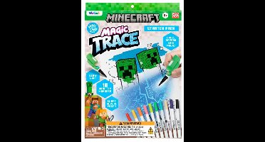 Paladone Products Minecraft Invisible Writers Magic Trace Starter pack and refills Stationery