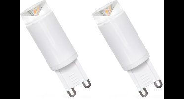 Spectrum LED Insteeklampje G9 2.5W - 230V - 190 Lumen - 3000K Warm wit - Gezellig licht - Energiezuinig - 2 stuks