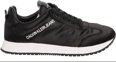 Calvin Klein Sneakers Jill Lance Up Satijn Zwart - 40
