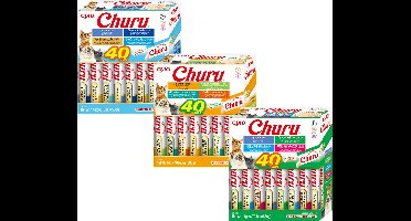 Inaba Churu Variety Box - Tuna Variety - 40 stuks
