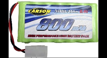 Carson RC Sport NiMH accupack 8.4 V 800 mAh Aantal cellen: 7 Softcase Tamiya
