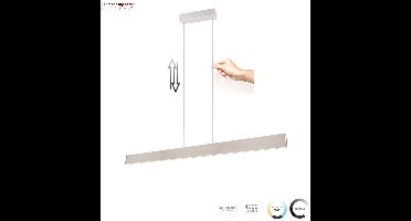 Hanglamp Galway Nikkel Incl. Comfortlift Up & Down Light