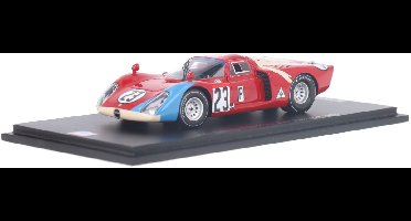 Alfa Romeo T33/2 Spark Models Modelauto 1:43 1968 Mario Andretti / Lucien Bianchi Autodelta S.p.a.