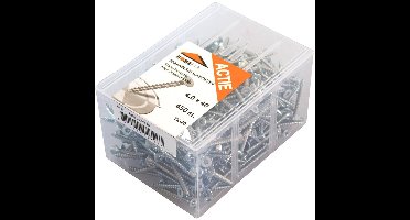 Voordeelverpakking Spaanplaatschroeven 4.0 x 40 T20 PK KUIP 450 stuks