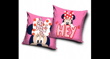 Minnie Mouse Kussensloop 40x40 cm Zacht Velvet Kinderen