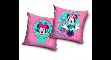 Minnie Mouse Kussenhoes 40x40cm Zacht Velvet - Officiële Disney-licentie